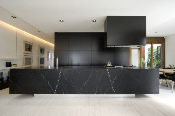 Black Marquina house