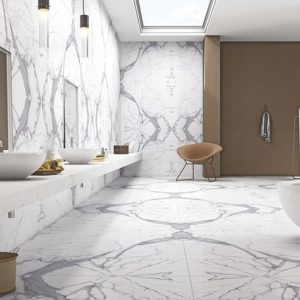 Statuario White bath room