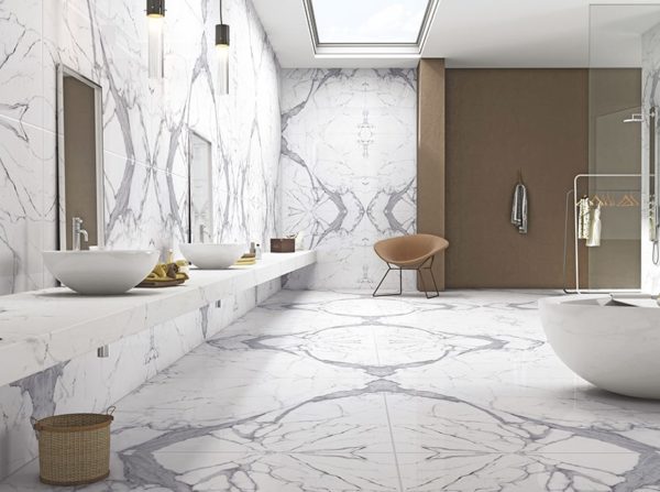 Statuario White bath room